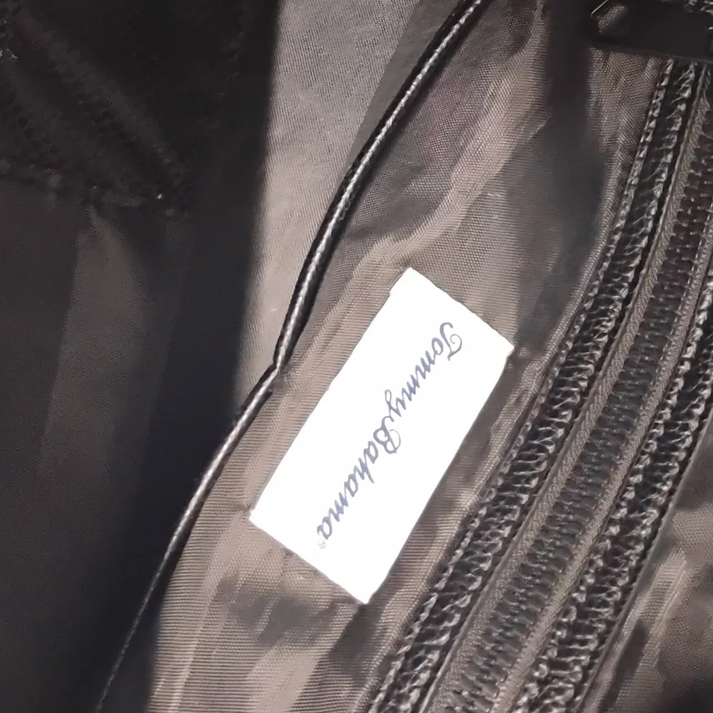 Tommy Bahama Mens One Size Crossbody Duffle Bag Black